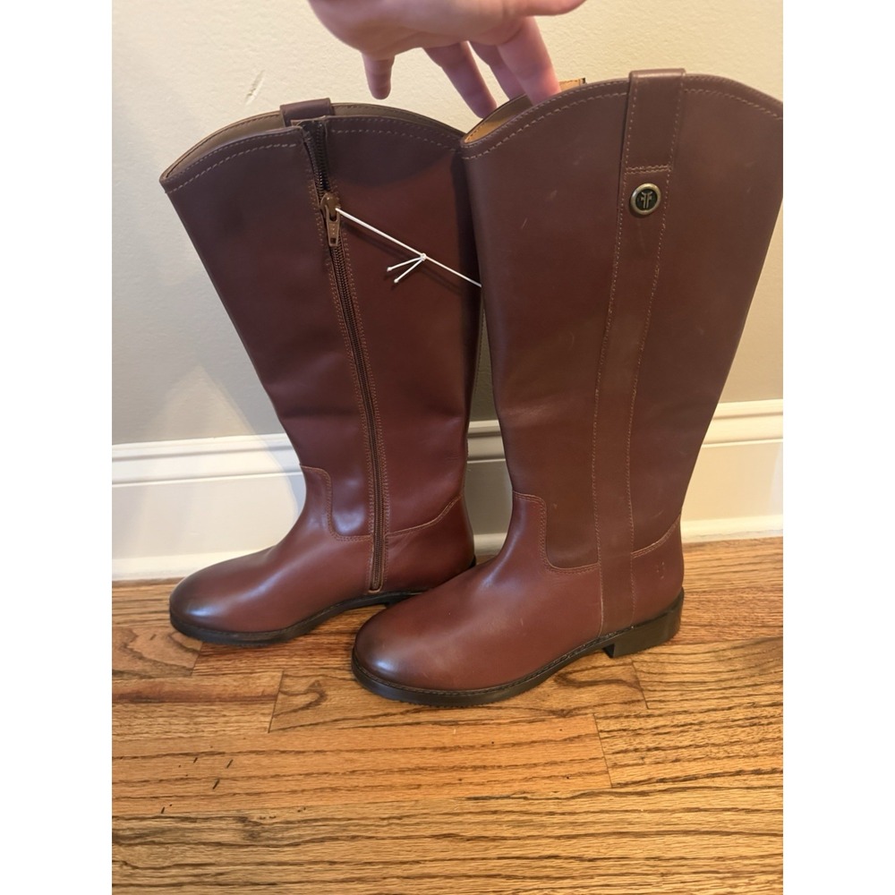 Frye Women's Brown Riding Boots Size 8 - Picture 2 of 6